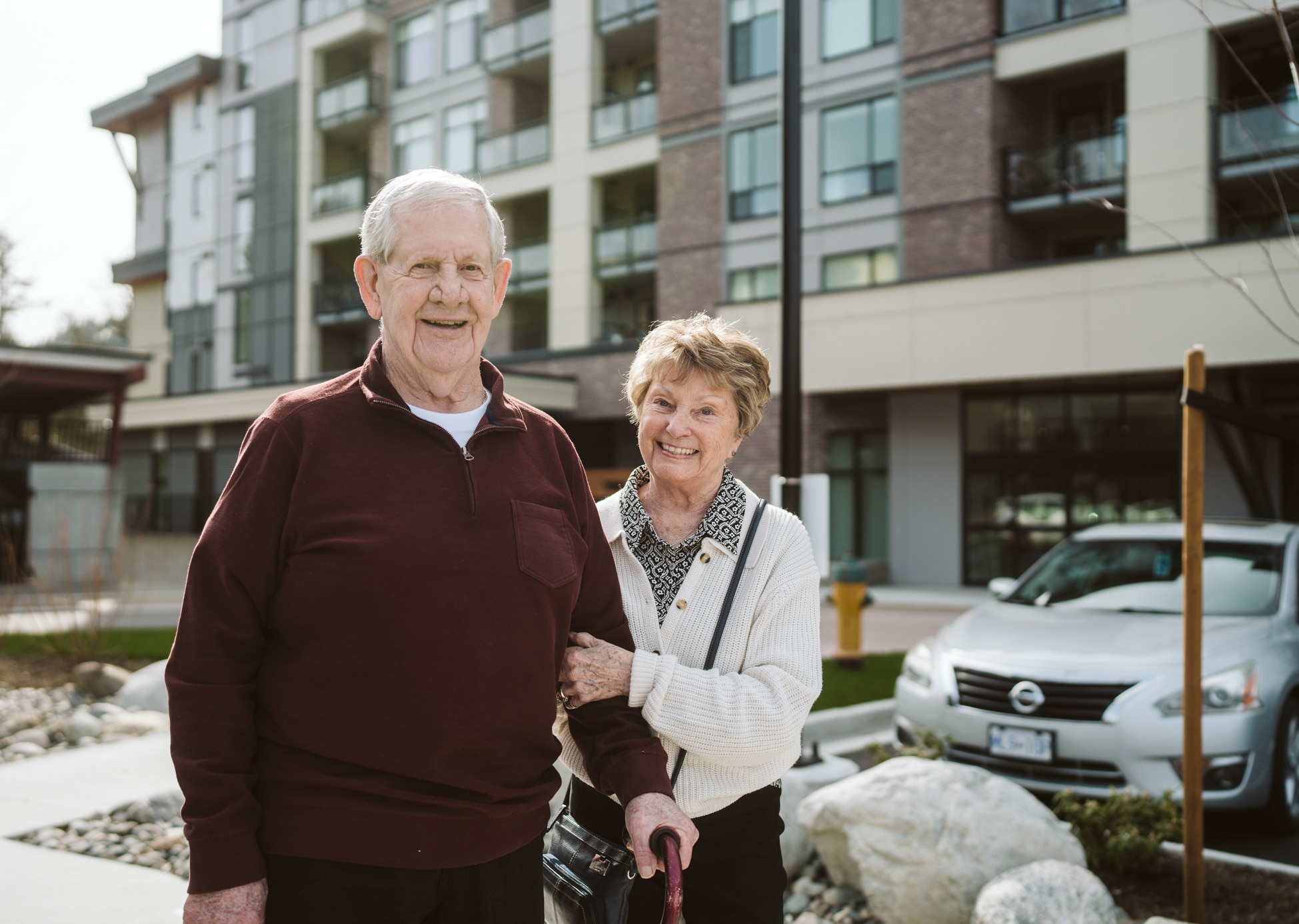 Bob and Grace, residents at The Hawthorn at Elim Village Garrison Crossing