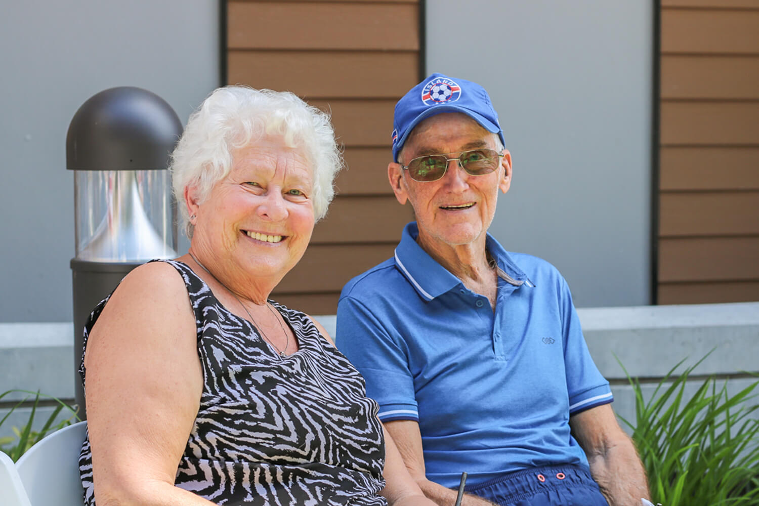 Evelyn and Henry Rempel, residents at Elim Village Garrison Crossing